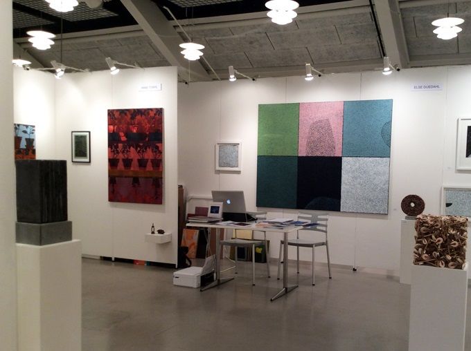 Foto fra galleriets stand på Art Herning 2018