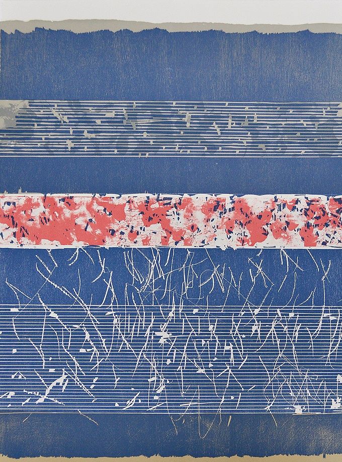 U.t. 2019, træsnit og litografisk tryk, uindr. 76 x 57 cm - Pris: 3.800 kr. (Trykt hos Clot & Bramsen, Paris)